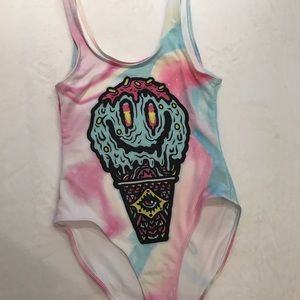 Scummybear Ice cream Bodysuit